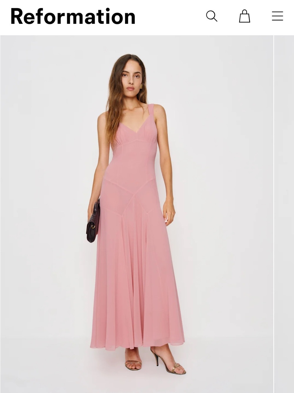 NWT Reformation Narcissa Dress